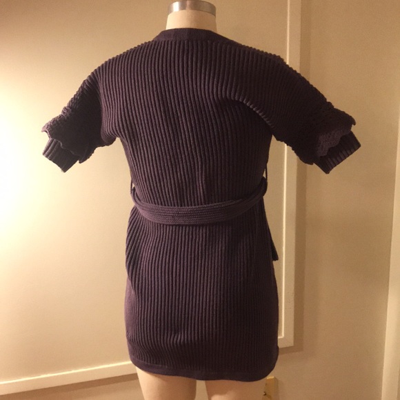 Purple empire MAYLE for BARNEY’s COOP szM cardigan - Picture 4 of 6